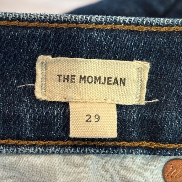 MADEWELL Y2K 90s 2000s Dark Wash Denim The Mom Jean High Rise Denim 29 - Picture 8 of 12